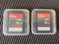 Speicherkarte SD - 2 x 8 GB SanDisk Ultra SDHC I Class 10 inkl. Schutzboxen.jpg